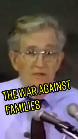 The War Against Families & Children | feat. Noam Chomsky | #chomsky #noamchomsky #family #parents #capitalism #leftist #leftisttiktok #socialism #libertarian #liberal #democrat 