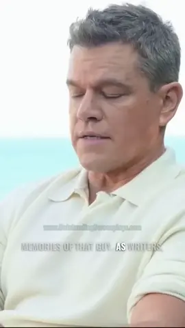 #MattDamon on #RobinWilliams' improvised line in #GoodWillHunting 👌 #screenwriting #screenwriter #screenplay #fyp #shorts #writer #author #filmtok #movies #film 