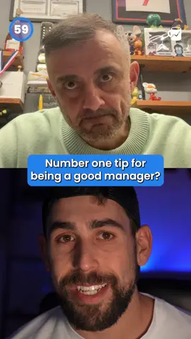 60 Second CEO ft @garyvee  1) #1 tip for being a good manager 2) #1 strategy for prioritizing time 3) #1 rule for hiring well 4) #1 tip for firing well 5) Best indicator you’re succeeding as a leader  6) How you balance life and work 7) What most people are getting wrong  8) #1 rule to keep team motivated  9) What would cause your business to fail