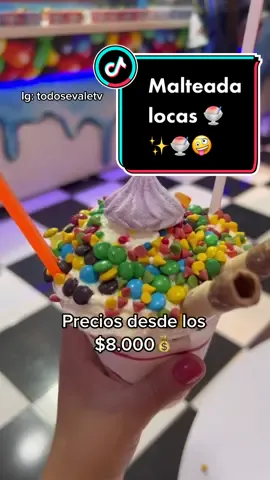 Malteadas locas 🍧🤪✨ info en ig: todosevaletv #planes #planesbogota #recomendaciones #helados #helado #malteada #fyp #parati #foryou 