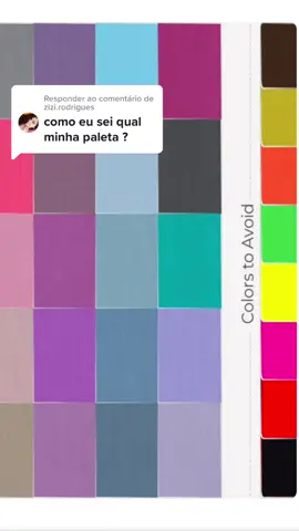 Respondendo a @zizi.rodrigues descobrindo a paleta de cores pessoal #colorimetria #grwm #moda #GlowUp