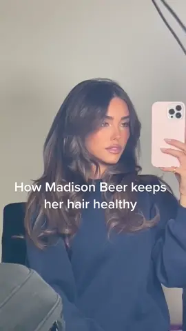 How I keep @madisonbeer hair HEALTHY😇  Regular trims every 8-12 weeks, gloss to keep color fresh(same timeline) using #bioprogramming styling devices instead of traditional “hot tools” with Bioprogramming devices you actually improve the hair with each use it’s wild! @beautytechdistribution has more info  I only use #albage and NEVER bleach to lift her hair for the #babylights that we do every six months or so😊 this keeps the brunette dimensional so it doesn’t look flat on camera! It might look one color but a lot of love and time goes into an #oncamerabrunette 😇😇😇 Color|Cut|@lineonehair individual extensions by me @bomanesalonla (here she has extensions but her natural hair is long and beautiful, she doesn’t always have them in 😊)  #bomanesalon #madisonbeer #hairtok #oncamerahaircolor #contourhaircutting #brunettebalayage #healthyhair #hairvideos #fypシ #fyp #foryou 