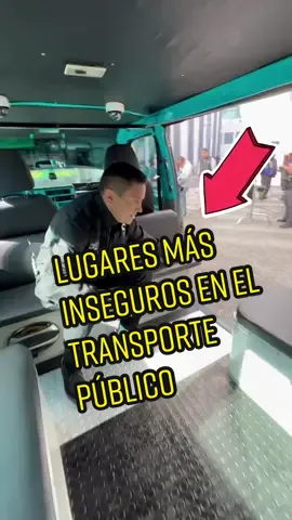 ¡En #VLA te decimos cuáles son los lugares más inseguros para sentarte en un transporte público! 😱🚨🚌📺 @Cispe_Mexico #TransportePúblico #Asalto 