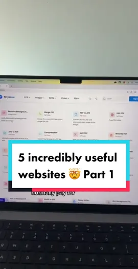 Websites that are incredibly useful that every should bookmark 🐐 #digitalmarketing #onlinetools #ai #nocodetools #websites #websitesyounred