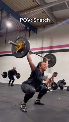 POV: Snatch Wednesdays 💪🏽🏋🏽‍♀️ 3-3-2 @75kg  Things we love to see! 🫶🏼 #olympiclifting #weightlifting #olympiclifts #olympiclift #snatch #crossfit #fyp #gymgirl #stronggirl #stronggirls #gym #GymTok #weighttraining 