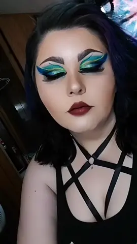 😈 #whiteeyes #creepy #foryoupage #trending #fyp #makeup 