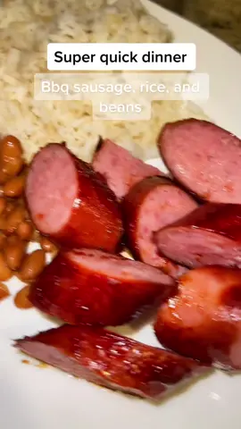 #foryou #cookwithme #dinner #bbqsausage #foodtiktok #Foodie #quickrecipes #quickdinner #fypシ゚viral 