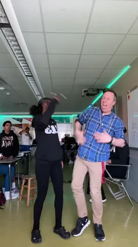 What dance should I hit next w/ @wefwyri? #teacher #tiktokteacher #dancechallenge 