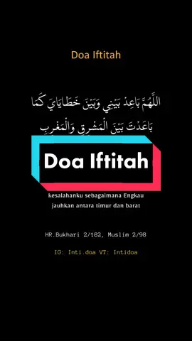 Doa Iftitah dalam sholat #intidoa #doa #islam #sholat #dua #doadoa #sifatsholatnabi 