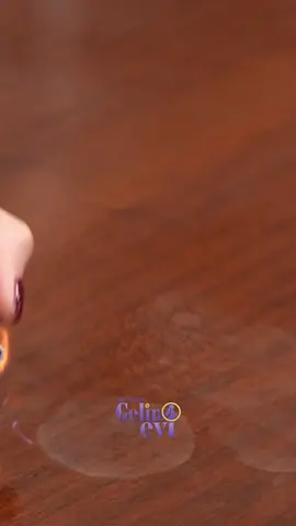 Ahşap sehpalardaki beyaz lekeler kolonya ile nasıl giderilir? #GelinEvi @gelinevitv