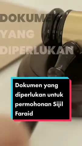 DOKUMEN YANG DIPERLUKAN UNTUK MEMBUAT PERMOHONAN SIJIL FARAID DI MAHKAMAH SYARIAH.  #corporatelawyer #peguamkorporat #passionatelawyer #legalawareness #buatsajja #womenempowerment