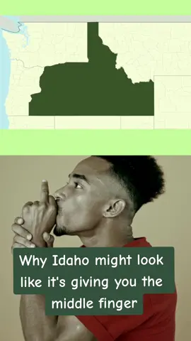 Idaho could be as big as Montana soon? #greateridahomovement #idaho #easternoregon #geography #secession 