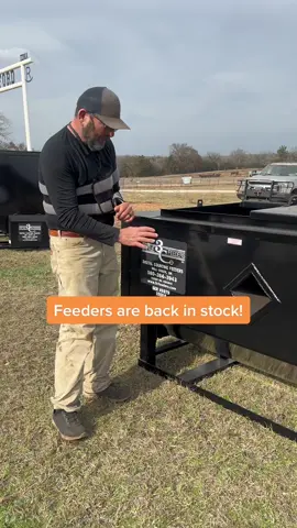 We have 3C Feeders back in stock! These are great products that I use every single day. They have augers in the bottom to get all your cubes out without crushing them, and makes sure you don’t have old cubes getting left at the bottom of your feeder. We have multiple sizes in stock, and you can custom order feeders to fit your needs. Give us a call and see what we can do for you. #rutherfordlandandcattle #feedingcattle #cattlefeeders #ranchlife #cattlefeeding #cattle #cattlefarm #farmlife #ranching #cowtok #cattletok #ranchingtiktok #cattletiktok #texascattle 