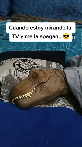 #dormir #tv #sueño #acostrase #topogigio #alacamita #dinosaurio #papå #hijos Literal 😂🤣🤣