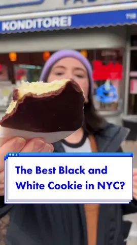 A search begins. Let’s find the best #blackandwhitecookie in #NYC #eeeeeats 