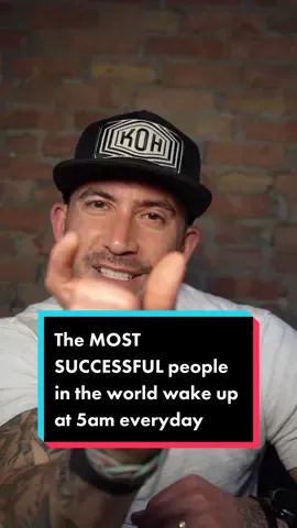 The MOST SUCCESSFUL people in the world wake up at 5am everyday. #successful #successmotivation #successmindset #success #wakeup #wakeupchallenge #FastTwitchContest 