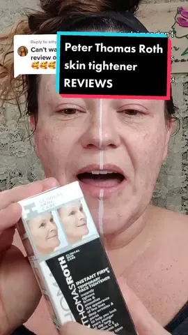 Replying to @amymoe925 What do you think? Can you see the difference? Let me know your thoughts in the comments.#peterthomasrothinstantfirmx #peterthomasrothofficial #peterthomasrothinstantfirmeye #trusttheprocess💯 #charzillabeauty #productreviewer #FastTwitchContest @charzilla_fpv 