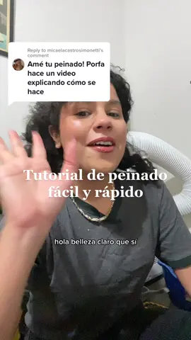 Replying to @micaelacastrosimonetti espero que te guste🫶🏽🫶🏽🫶🏽 #peinadofacilyrapido #peinadosfacilesyrapidos #tutorialpelo #titorialpeinado 