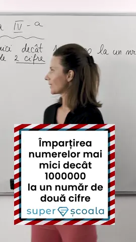 Împarțirea numerelor mai mici decât 1000000 la un număr de doua cifre #matematica #educatie #impartire #impartirea