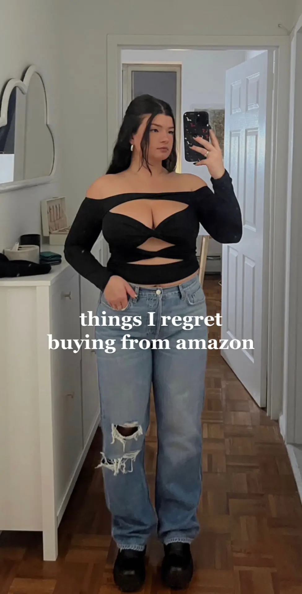 Part ✌🏼 of things I regret buying on amazon :/ #whatiregretbuying #whatiregretbuyingamazon #trending #fyp #viralamazonproducts #viralamazonfinds #thingsiregretbuyingfromamazon #thingsiregretbuyingtrend #amazongoingouttops #amazonfashion 