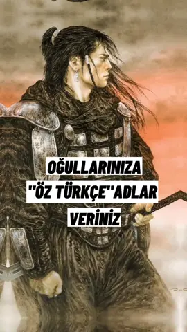 Senin ad'ın TÜRK!🐺🦅🍃🐲🐎#türk #türkçü #öztürkçe #öztürkçeerkekadları 