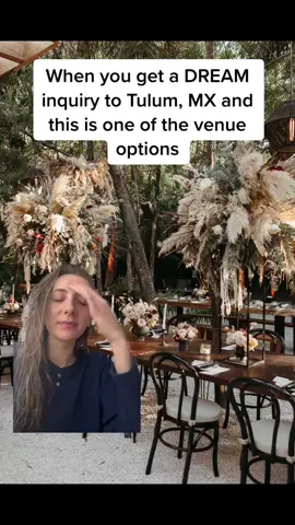 Crying, screaming, throwing up #destinationwedding #florist #wedding #engaged #venue 
