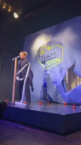 Audience memeber has too good of aim #tomatoshow #audience #tomato #comedy #spider #character 