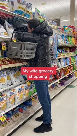 That’s in every item too #wife #groceryshopping #whyareyoulikethis #marriage #relatable #fyp 