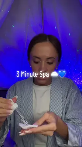 Skin care for you ☁️💙 #asmr #asmrspa #asmrsounds #asmrskincare #asmrroleplay #fyp 