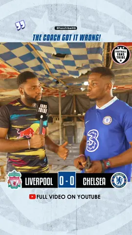Watch Mekele's   FULL INTERVIEW ON YOUTUBE - LINK IN BIO 📺📍  #naijafootball #PremierLeague #tiktoknigeria #naijatiktok #fyp #trending #nigeria #chelseafc #liverpoolfc Liverpool 0-0 chelsea 