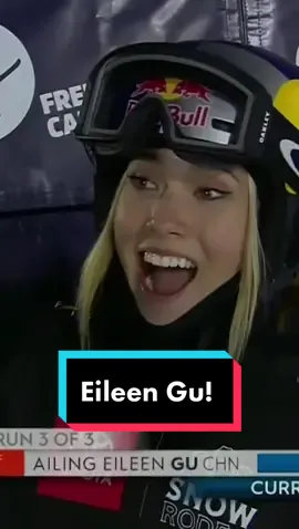 She’s back, and she’s back winning 🫶 #eileengu #freestyleskiing #fis #halfpipe #skitok  