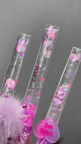 Liquid Glitter Nails.. I mean Pressons #fyp #glitternails #valentines #newyear #chinesenewyear 