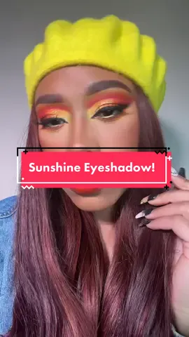 When I hear this song, it makes me think of sunshine, freedom, rebirth! So I did a little sunshine eyelook ☀️ 🧡 💛 #happiness #makeup #boldeyeshadow #sunseteyeshadow #beauty #beautycreator #blackgirltiktok #blackgirlmakeup #makeupforbeginners #makeupforblackgirls #makeuptutorial #blackgirlmakeupvideos #contentcreator #glammakeup #makeupreview 