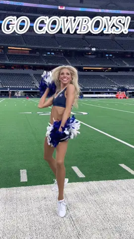 Who is else is shouting this?!? 💙#dallas #cowboys #dallascowboys #cowboysnation #dcc #dancer #nfl #cheerleader #dallascowboyscheerleaders #cheer #playoffs #letsgo