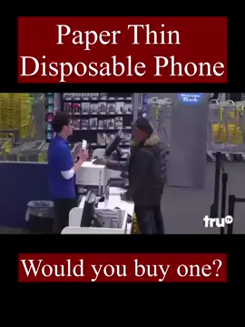 One time use disposable phone. Would you buy one? #information #phone #tech #new 