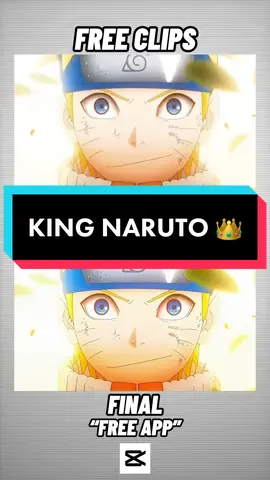 King Naruto 🔥#CapCut #cccreator #anime #animeedit #naruto #narutouzumaki #narutoedit #fyp 