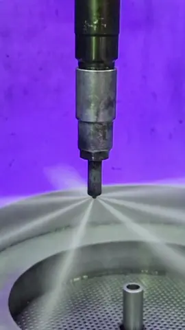 DENSO Common Rail Injector Spray test at 1800 Bar SloMo Video @YouTube @TikTok #ErCanEverything