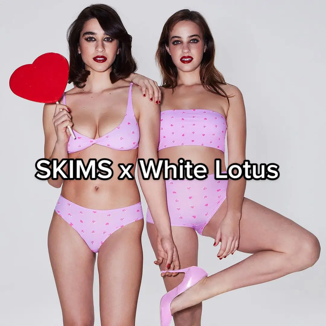 Kim Kardashian also loves White Lotus! #skimscampaign #skims #kimkardashian #kimkardashianskims #whitelotusseason2 #whitelotus #thewhitelotus #kardashians 