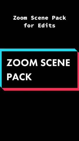 Zoom Scene Pack #scenepack 