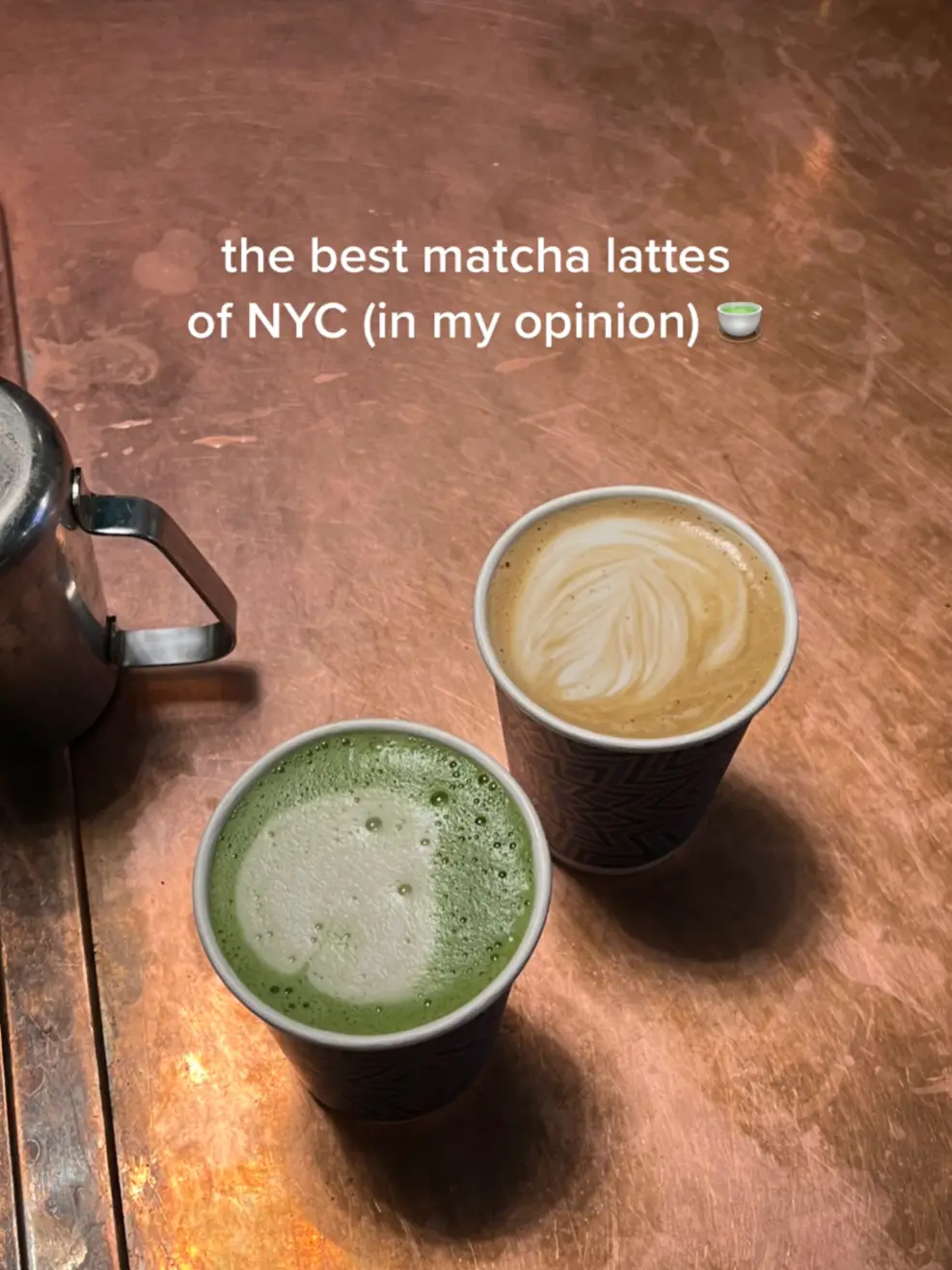 have many more to add 💚 where else should I try #matcha #matchalatte #nycmatcha 