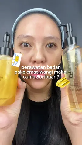 perawatan pake emas modal 30ribuan yaampun nangis😭 #reviewnyaata #bodyserum #sevendays #sevendaysbodyserum #bodywash 