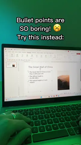 Slay those school presentations with this quick PowerPoint Trick 🥵😍 #presentation #powerpoint #tutorial #design #study #student #design