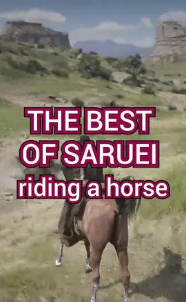 UNCONTROLLED HORSE #vtuber #reddeadredemption2 #horse #saruei