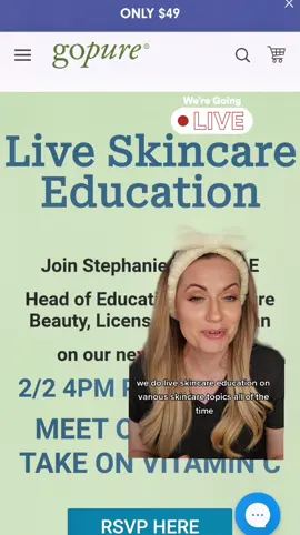 It's the International Day of Education. #greenscreen Do you want to know how to take care of your aging skin? Or how to have an easy and effective skincare routine? Are you looking for clean skincare products that actually work? Here are some ways you can learn from us here at goPure. Our estheticians, customer service, and the whole goPure team are so excited to support you on your skincare journey. #cleanbeauty #cleanskincare #crueltyfree #gopure #gopureglow #estheticians #estheticiantips #skincaretips #skincareeducation #matureskin #skincareover40 #skincareover30 #SkinCare101 