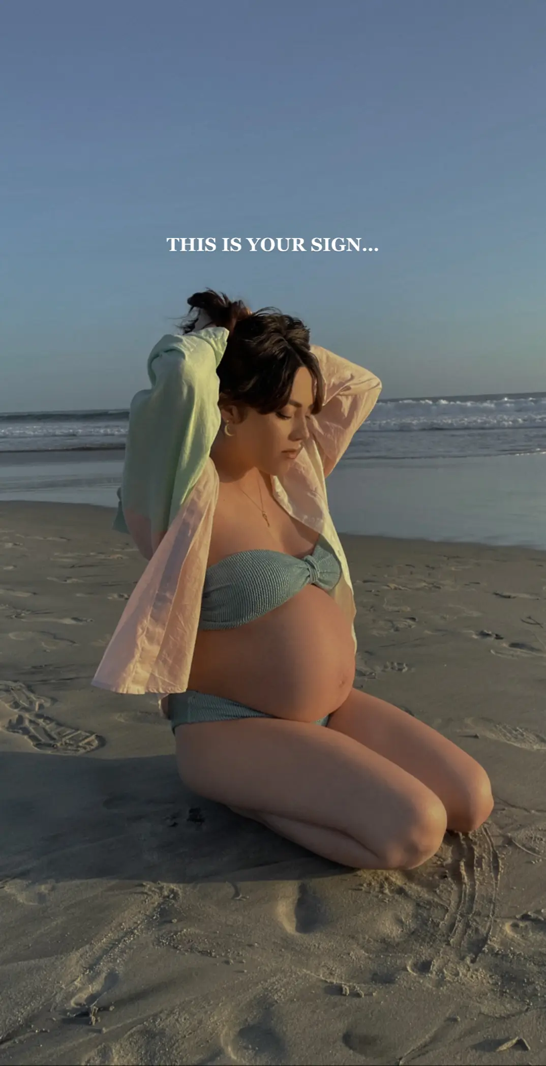 Who says you need a fancy photographer and crazy editing? Document it ALL 🫶🏻✨ #pregnant #pregnancytiktok #pregnancyshoot #pregnancyshootinspo #pregnancyphotoshoot  #pregnancyannouncement #MomsofTikTok #babiesoftiktok #pregnancyphotos #pregnancyoutfit #beachphotoshoot #coronado #filmphotos 