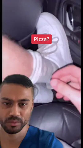 When you’re just about to order pizza  #pizza #funny #infection #medical  #thegoodfootdoctor 
