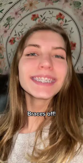 #Inverted braces off! #bracesoff #braces 