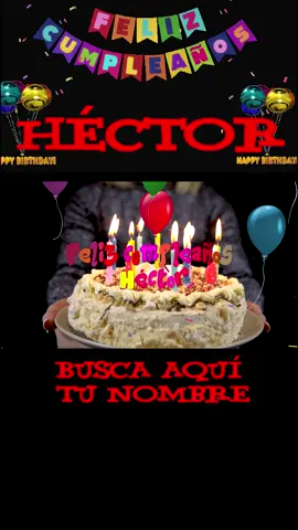 Héctor Las Mañanitas con tu Nombre #hectorcumpleaños #cumpleaños #tiktokcumpleaños