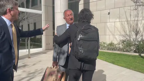 Mistrial today in rapper T.I.’s trial today with toymaker MGA over the OMG Dolls and the OMG Girlz, then a strange scene as MGA CEO and local billionaire Isaac Larian left the courthouse appearing to want to talk to reporters, against the vehement wishes of everyone in his crew. He finally was able get a word in. “Thank you for covering this case. … You’re doing your job.” #OMGGirlz #Zonnique #TI #TinyHarris 