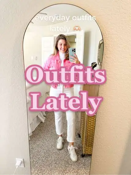 Everyday outfits I’ve worn lately!💗💕